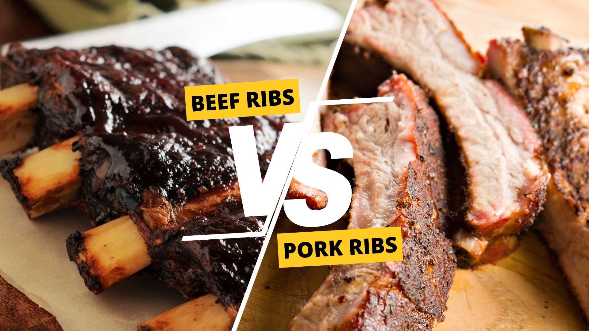 Beef Ribs vs Pork Ribs