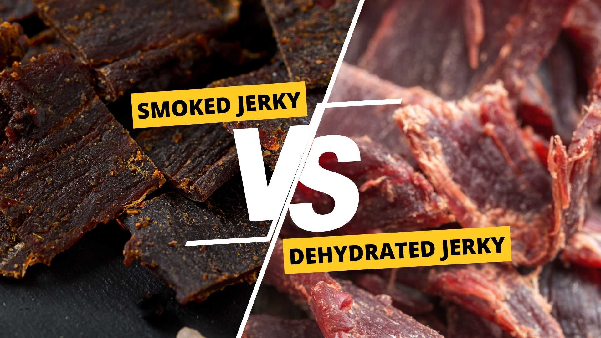 Smoked vs Dehydrated Jerky
